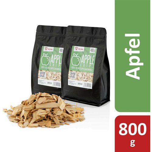 Apple Smoker Chips (800 g) Räucherchips Apfelholz Smokerchips - Bbq-toro