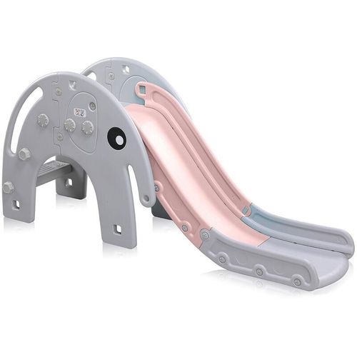 Kinderrutsche / Rutsche - Elefant in Pink/Grau - Baby Vivo