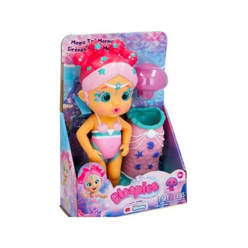Trade Shop Traesio - bloopies magic tail layla doll magic little mermaid spiel für mädchen ab 18 jahren