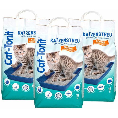 Cat Tonit Katzenstreu 30kg Klumpstreu Haustierstreu Einsteu Streu Haustier