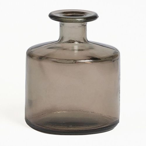 Vase aus Altglas 12 cm Pussa Grau Taupe - Grau Taupe - Sklum