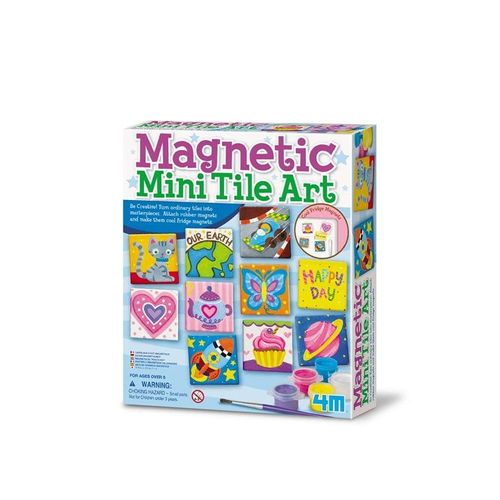 4M Magnetic mini tile art