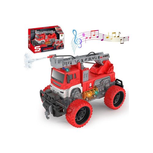 Esun Spielzeug-Feuerwehr Feuerwehrauto Feuerwehr Spielzeug ab 2 3 4 Jahre