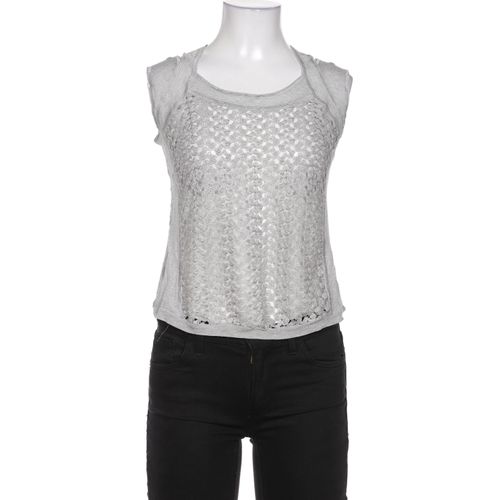 Beate Heymann Damen Top, silber, Gr. 34