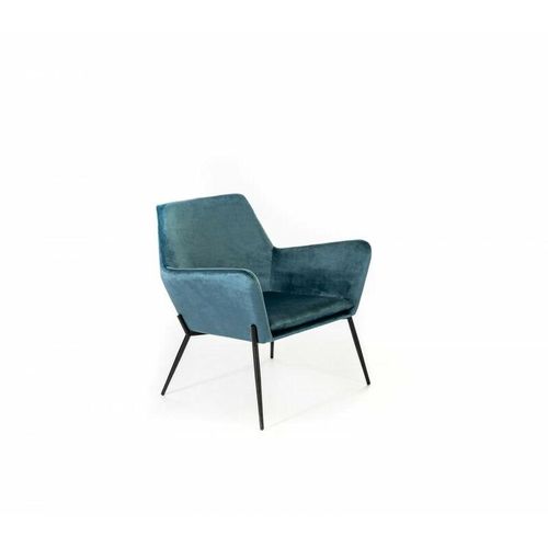 Gemütlicher Sessel - Gin - 54cm x 71.5cm x 70cm - Blau