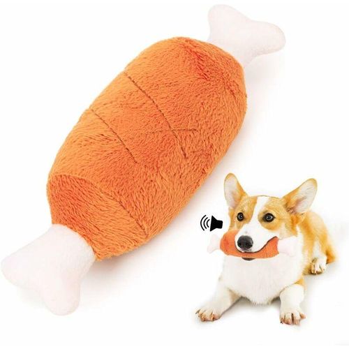 Minkurow - Quietschendes Hundespielzeug, Kauspielzeug für Welpen, unzerstörbares Hundeplüschtier, langlebiges Hundespielzeug für Welpen und kleine