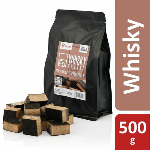 Whisky Chunks 500 g aus 100% Whisky-Eichenfässer - Bbq-toro