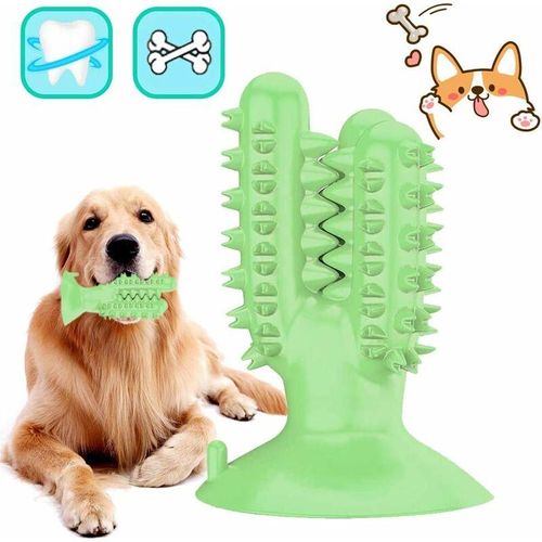 Minkurow - Hundezahnbürste, Hundezahnreinigungsspielzeug, Haustierzahnbürste Kauspielzeug, Naturkautschuk für kleine Hunde Spielzeug Hundekauen