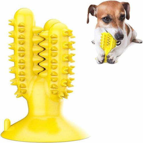 Minkurow - Hundezahnbürste, Kauspielzeug für Hunde, Kauspielzeug, unzerstörbares Hundespielzeug, Hundespielzeug, Zahnpflege, Zahnreinigungsstäbchen