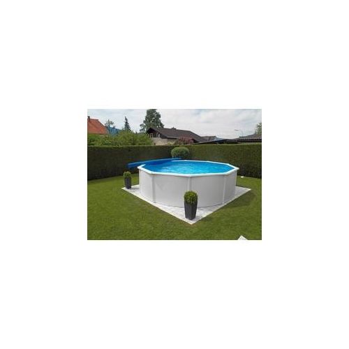 Pool , Weiß , Metall , 120 cm , Freizeit & Co, Pools & Wasserspaß, Pools, Stahlwandpools