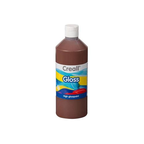 Creall Gloss Gloss Paint Brown 500ml