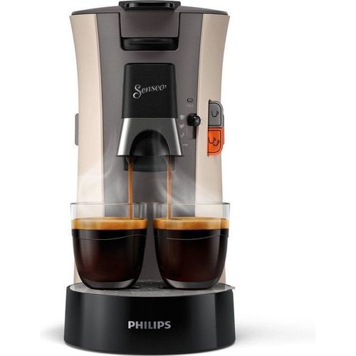 Kaffeepadmaschine Senseo kompatibel Philips CSA240/30 L - Schwarz/Grau