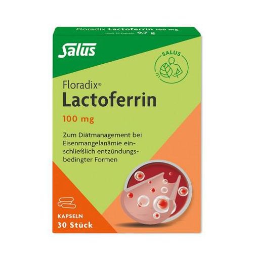 FLORADIX Lactoferrin 100 mg Kapseln 30 St