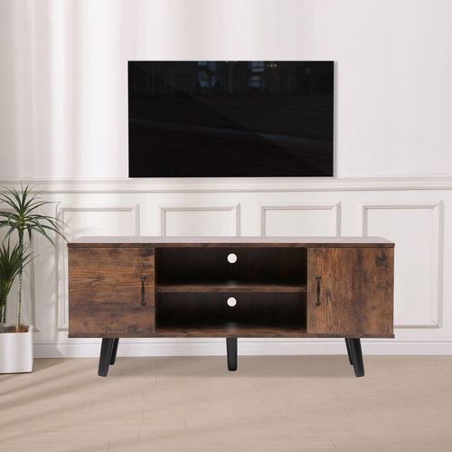 Happy Home TV Schrank Sideboard Kommode HWB11-HOL Holz