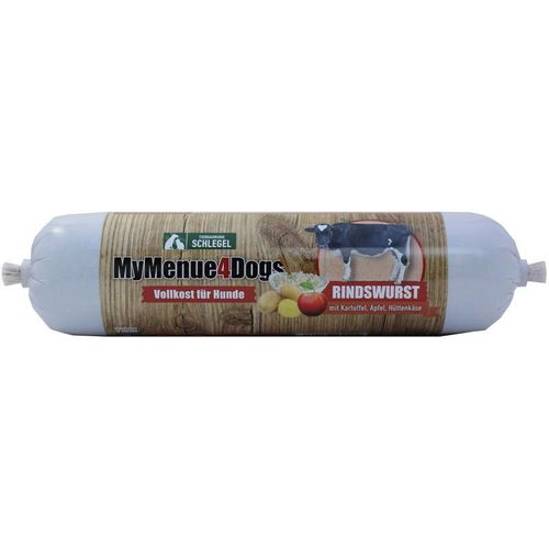 MyMenue4Dogs Hundefutter Rindswurst - 400 g