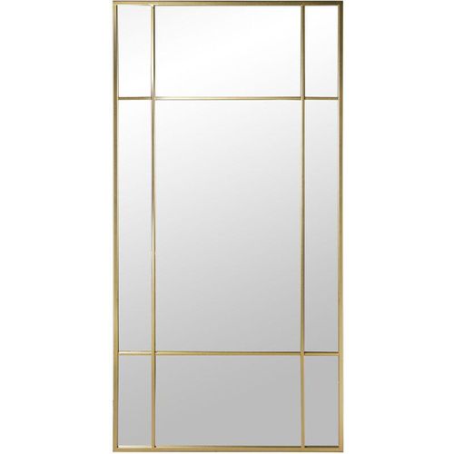 Fijalo - Gold Metal Mirror 80x3x160cm für alle Stile, um dem Haus eine Note zu verleihen, damit alle Stile eine Note verleihen können