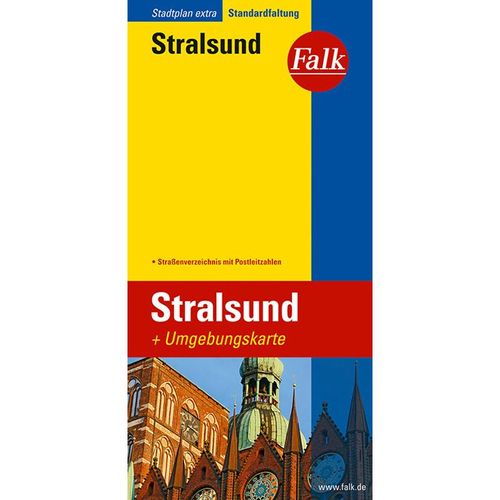 Falk Stadtplan Extra Stralsund 1:17.500, Karte (im Sinne von Landkarte)