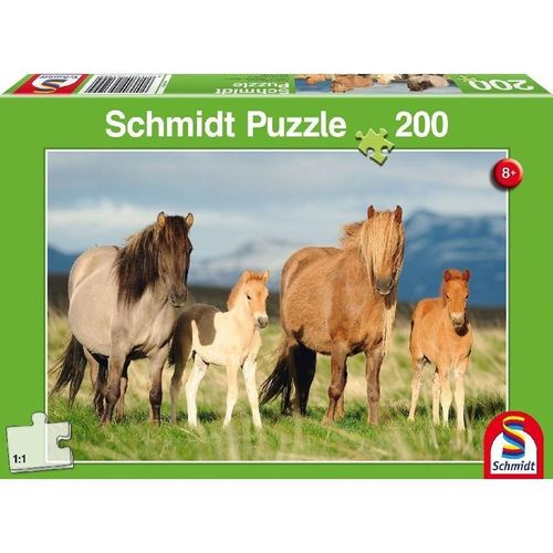 Pferdefamilie (Kinderpuzzle)