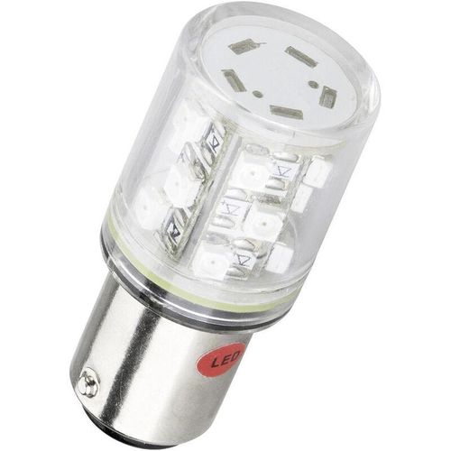 ROT - Barthelme 52160211 LED-Signalleuchte BA15d 24 v/dc, 24 v/ac 10 lm