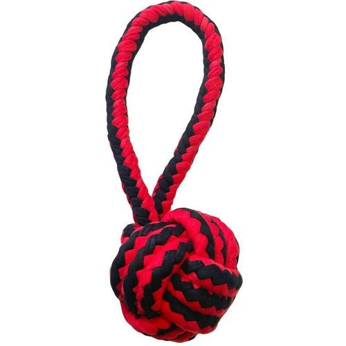 Happypet - Hundespielzeug Nuts for Knots - Knotenball mit Griff