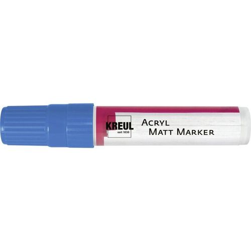 Acryl Matt Marker xxl blau Steine bemalen - Kreul