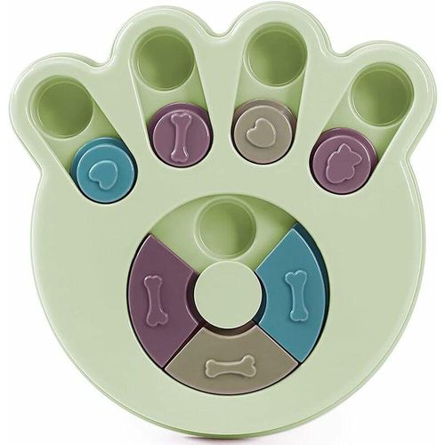 Hundespielzeug-Puzzle-Futterspender, pädagogisches Hundespielzeug, interaktives Hundespielzeug, interaktiver Leckerli-Spender, Qi-verbessernder