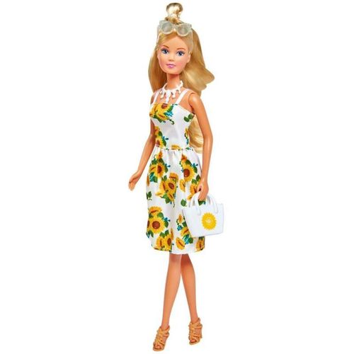 Simba Toys - 6x Steffi Love Sonnenblume Ankleidepuppe Mode Spielzeug Klamotten Kinder Frisur