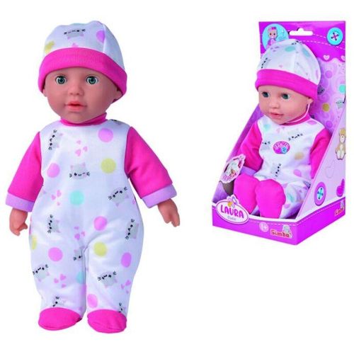 Simba Toys - 12x Laura Cutie Softkörperpuppe Spielzeug Klamotten Kinder Baby Anziehen Mädchen