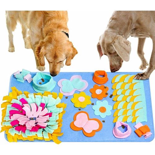 Hundespielzeug Schnüffelmatte Hundespielzeug Futtermatte, riechende Übungsmatte Schnüffelmatte für Hunde und Katzen - Minkurow