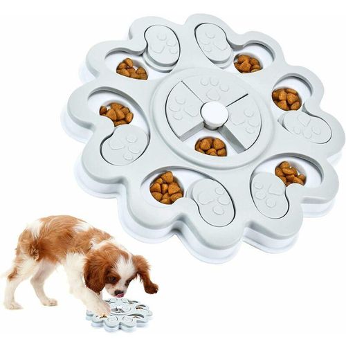 Minkurow - Puzzle Feeder Toy, Dog Puzzle Slow Feeder Toy, Intelligence Dog Game, Educational Interactive Dog Toy, Dog Feeder with Treat Dispenser-B