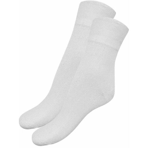 Socken aus Bambus – weiß – 2er-Pack – Größe. 37-40