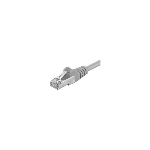 Goobay - Patchkabel CAT5e 1,5m sftp grau (95546)