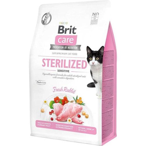 Brit Care Grain-Free Sterilized Sensitive – Katzenfutter – 2 kg