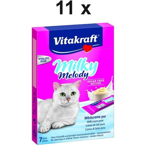 Katzensnack Milky Melody Pur - 11 x 70g - Vitakraft