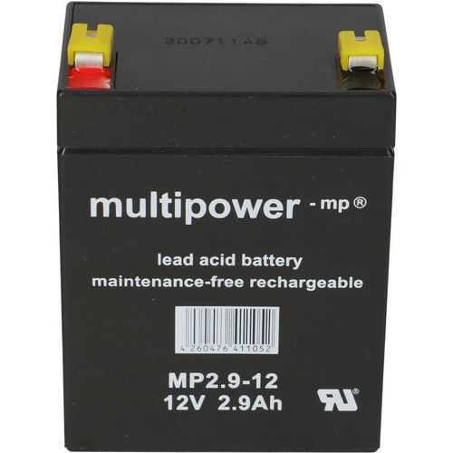 Multipower - Blei-Akku MP2,9-12 Pb 12V 2,9Ah