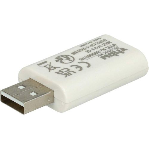 Dual USB-Ladegerät für Angelposen-Stabbatterien, CR425-Akkus - 0,84 w - Vhbw