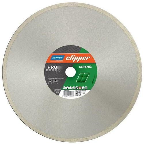 Clipper Diamanttrennscheibe Pro Ceramic 180 x 22,2 mm 70184625944 - Norton