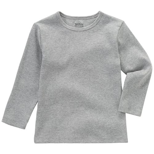 Baby Langarmshirt mit Rippstruktur