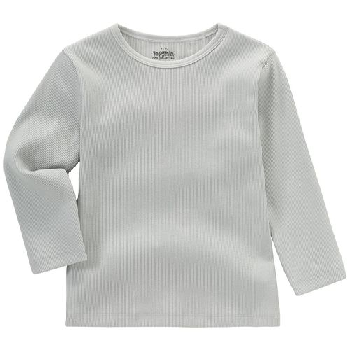 Baby Langarmshirt mit Rippstruktur