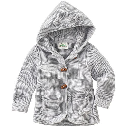 Baby Strickjacke mit Öhrchen