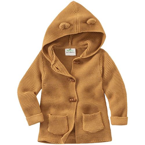 Baby Strickjacke mit Öhrchen