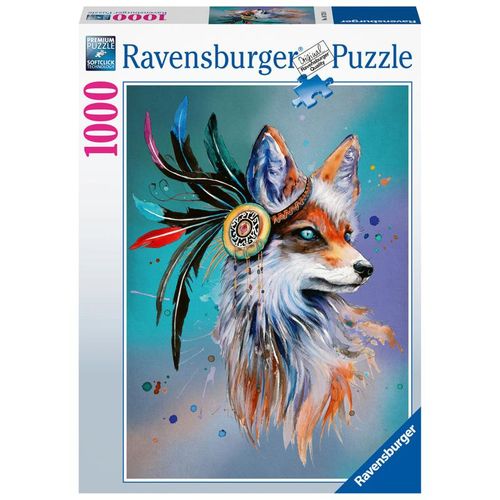 Ravensburger Puzzle 16725 - Boho Fuchs - 1000 Teile Puzzle für Erwachsene und Kinder ab 14 Jahren