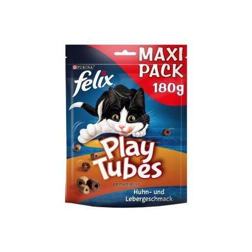 Felix Play Tubes 5x180g Huhn- und Lebergeschmack