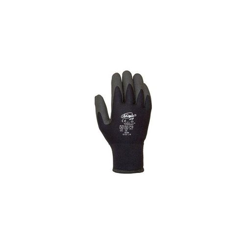 Nylon/acryl-Handschuh, Handfläche Aus Pvc T 10 Schwarz - Ni00/10