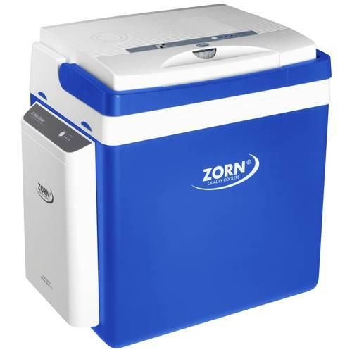 ZORN Cooler Z 26 LNE 7,8 Ah Akku-Kühlbox EEK: E (A - G) Thermoelektrisch 12 V, 230 V DC/AC Blau-Weiß 25 l max. 17°C unter Umgebungstemperatur