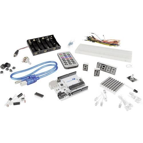 Whadda VMA501 Starter-Kit VMA501 Passend für (Arduino Boards): Arduino, Arduino UNO, Fayaduino, Freeduino, Seeeduino, Seeeduino ADK, pcDuino