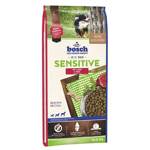 Bosch Hundefutter Sensitive Lamm & Reis 15kg