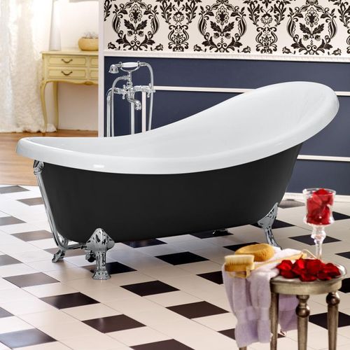 Ottofond Azur freistehende Badewanne, oval, 851511,