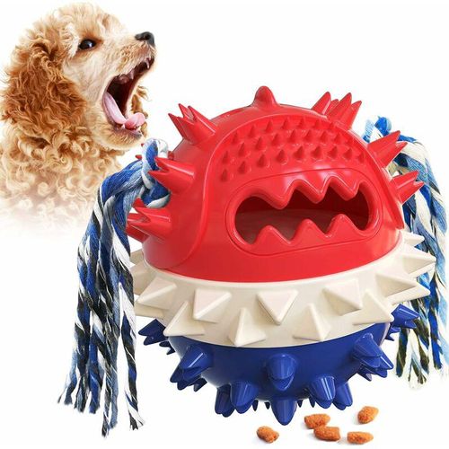 Minkurow - Kauspielzeug für Hunde, Puzzle-Hundespielzeug, Hundebissspielzeug, bissfester Zahnreinigungsstab aus Gummi für alle Hunde-B