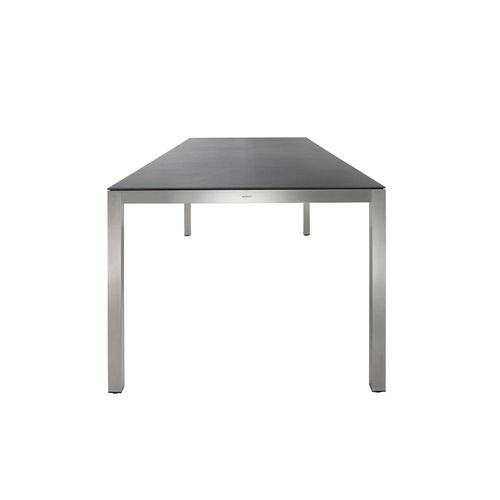 Solpuri Classic Ausziehtisch Edelstahl Sabbia/Silber Dekton/Edelstahl